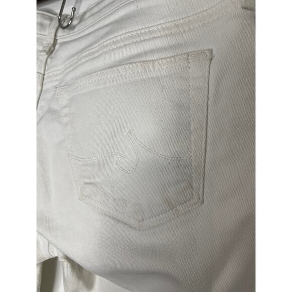 Adriano Goldschmied AG white jeans denim pants 28 like 8 Stilt Roll-up Cigarette - Picture 8 of 15